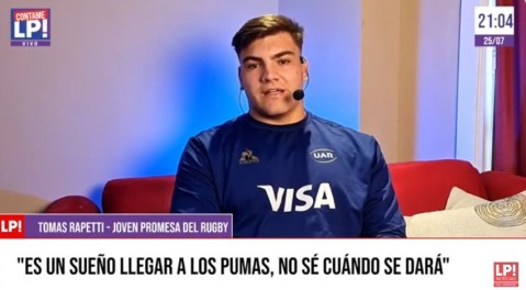 La promesa rodriguense que se destacó en el Mundial de Rugby Juvenil: "es un sueño llegar a Los Pumas"