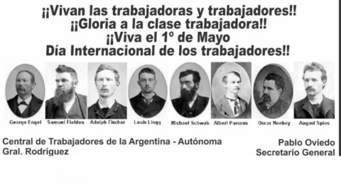 Pablo Oviedo: "Un 1° de mayo por la autonomía del Estado y los 'partidos patronales'"