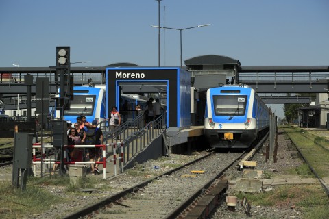 El tren Sarmiento, con servicio reducido por obras durante todo el mes de enero