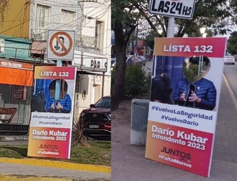 Los candidatos locales de Juntos denunciaron nuevos robos y rotura de carteles de su campaña