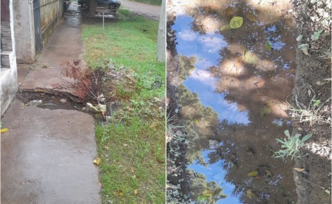 Viven con frecuentes desbordes cloacales y llevan casi dos semanas sin respuestas de ABSA