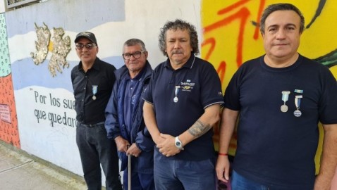Pasado, presente y futuro de Malvinas: el testimonio de cuatro veteranos homenajeados en una escuela local