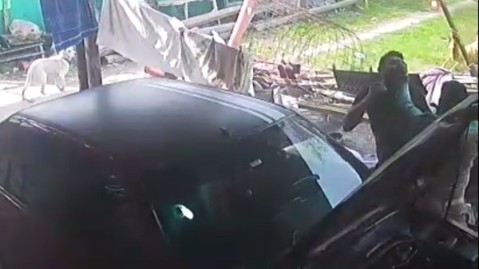 Escalofriante video: así fue el brutal crimen en conflicto intrafamiliar en Parque Joly