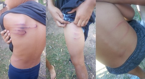 Denunciaron a un hombre por agredir a su pareja y golpear salvajemente a sus hijos en una casa de Agua de Oro