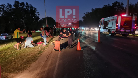 Vuelco del camión de La Serenísima: uno de los heridos está delicado y trascendió qué originó el accidente