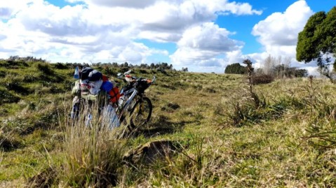 Ciclistas rodriguenses y una travesía rural por el interior de la provincia de Buenos Aires