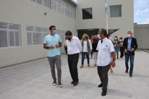 El Gobierno bonaerense recorrió las obras escolares que se están desarrollando en Gral. Rodríguez