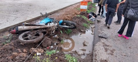 Un pozo casi le cuesta la vida a un joven rodriguense en José C. Paz