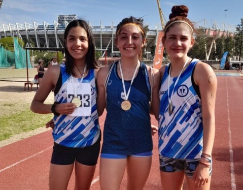 Atletas rodriguenses se consagraron campeonas nacionales en Córdoba