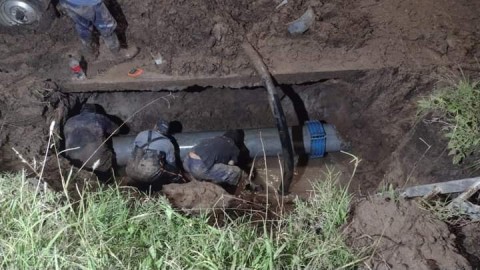 ABSA informó trabajos en barrio Bicentenario para resolver los problemas con el agua