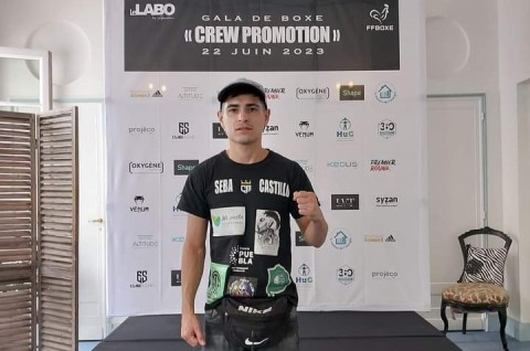 El boxeador rodriguense Sebastián Castillo va por un nuevo título