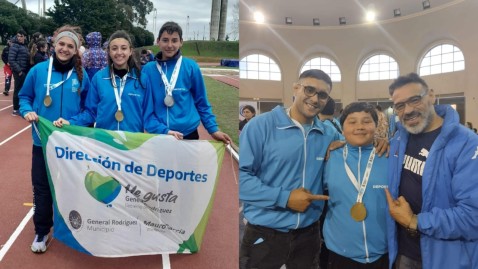 Juegos Nacionales Evita 2023: quiénes son los rodriguenses que brillaron y ganaron medallas