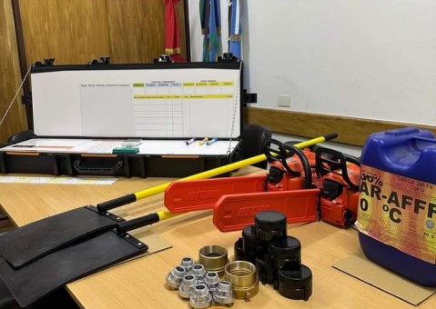 Bomberos compraron nuevo equipamiento: qué materiales son y para qué sirven