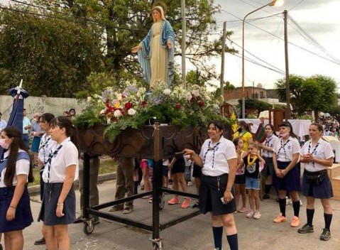 Este fin de semana se realizarán las Fiestas Patronales de la Parroquia Medalla Milagrosa