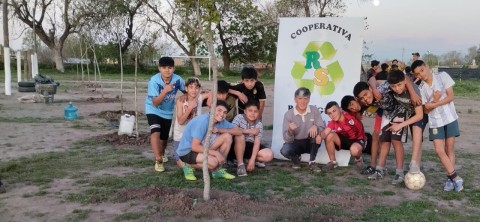 La Cooperativa Rodríguez Sustentable cerró el 2023 con 200 toneladas recicladas y 200 árboles plantados