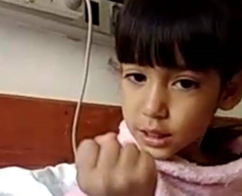 Piden ayuda económica para el tratamiento médico de una nena de 4 años con un tumor cerebral