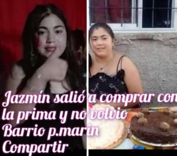 Buscan a Jazmín y a Zaira