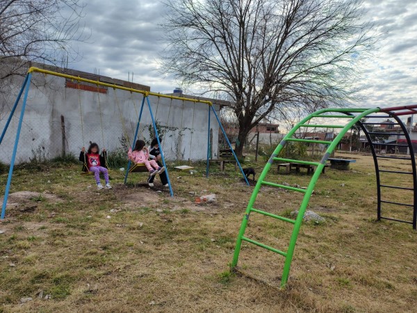 La plaza cuando est&aacute; cuidada