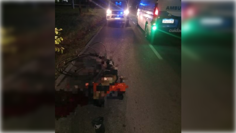 Un joven rodriguense fue atropellado en Pilar y muri&oacute; en el acto