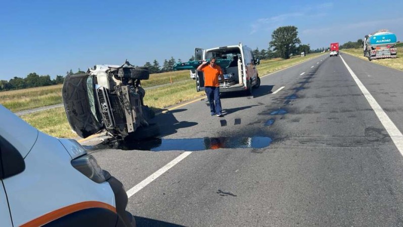 Se conoci&oacute; qui&eacute;n es el otro rodriguense accidentado en Jun&iacute;n tras el vuelco de la camioneta