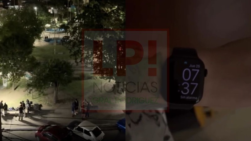 Vecinos reclaman por el descontrol en la Plaza Central durante la madrugada de Navidad