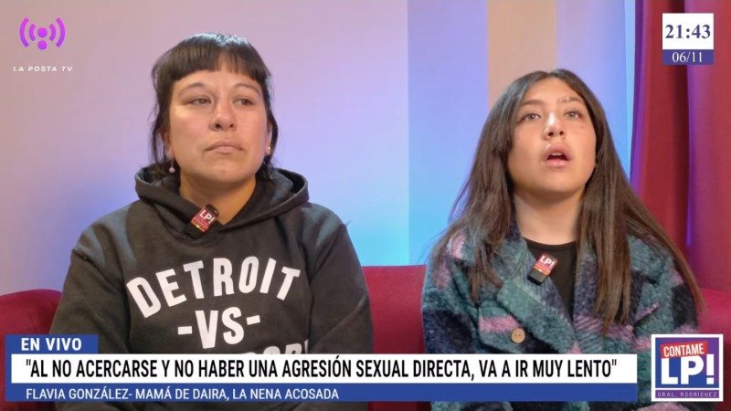 "Uno espera más la condena social que de la Justicia": el testimonio de la nena acosada en plena vía pública y su madre