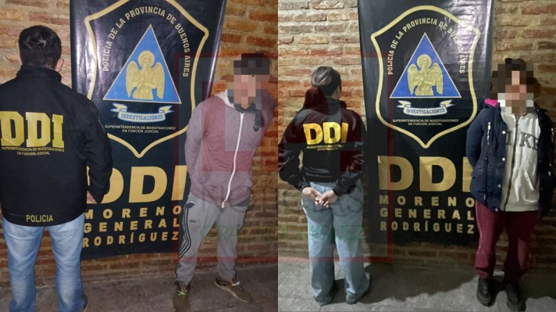 Detuvieron a una pareja acusada de violentos robos, amenazas y agresiones en General Rodr&iacute;guez