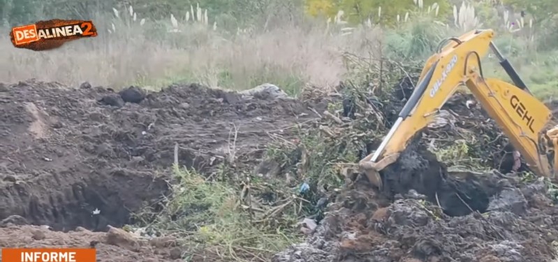 Marab&oacute; y un operativo de limpieza de dos caras: vecina mostr&oacute; indignada qu&eacute; hicieron en un predio frente a su casa