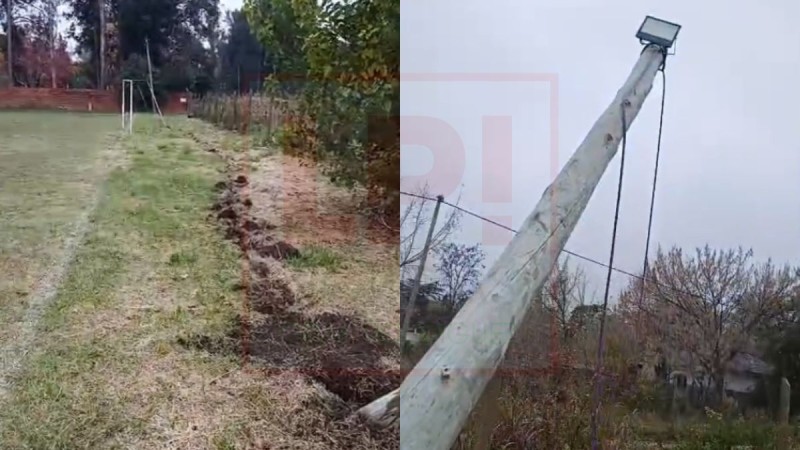 "Lo ve&iacute;amos venir": delincuentes robaron dos veces en 24 hs en un predio donde entrenan dos clubes rodriguenses