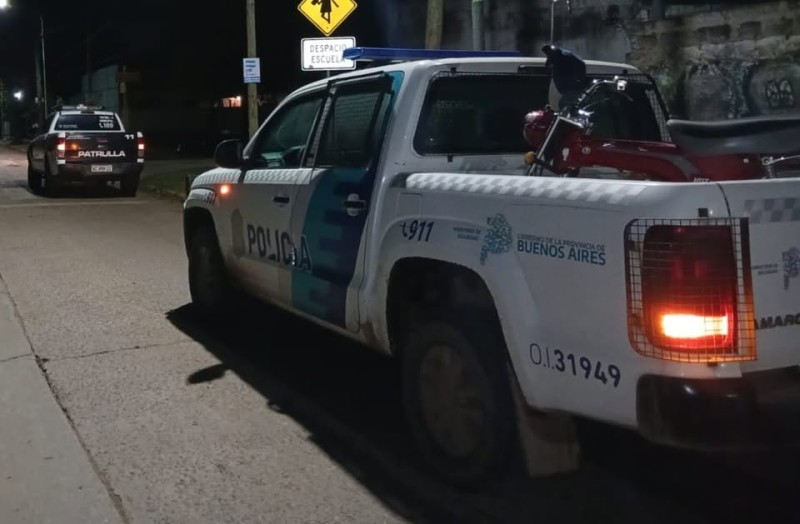Recuperaron una moto robada y demoraron a un menor que habr&iacute;a confesado el robo