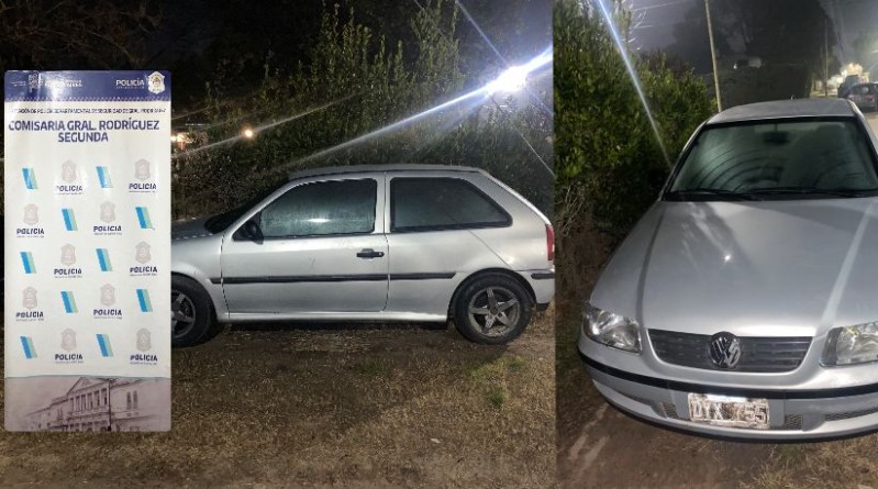 Aprehendieron a un adolescente que conducía un auto robado