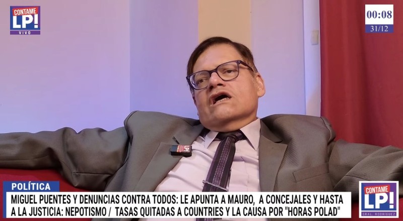 &ldquo;El Intendente se maneja de esta manera porque es un cag&oacute;n, hay un reinado tenebroso, casi una tiran&iacute;a"