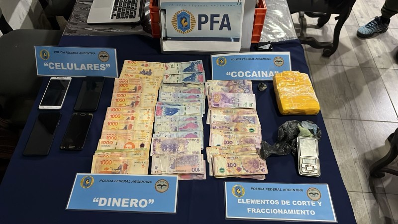 Cayó una banda narco en La Fraternidad: operaba con delivery y un proveedor del barrio