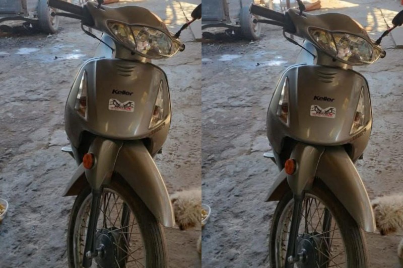 Violento asalto a un repartidor: delincuentes armados le robaron la moto y escaparon