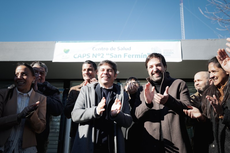 Con la presencia de Kicillof, reabri&oacute; el CAPS N&ordm; 2 de Mi Rinc&oacute;n tras m&aacute;s de un a&ntilde;o de obras