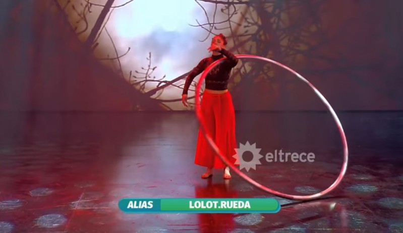 Una artista rodriguense volvió a brillar con una performance en TV nacional