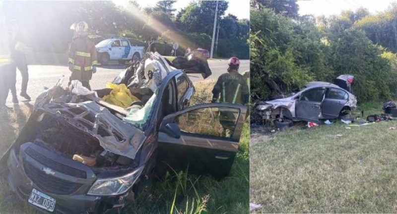 Accidente fatal en Ruta 6: una rodriguense muri&oacute; y hay otras dos personas heridas