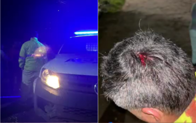 Vecino gravemente herido tras ataque de motochorros cuando llegaba a su casa