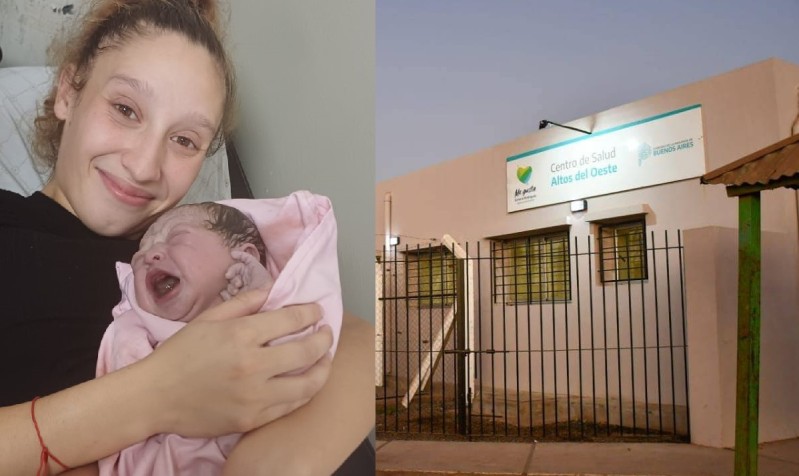 Una mujer dio a luz en una salita barrial de Altos del Oeste
